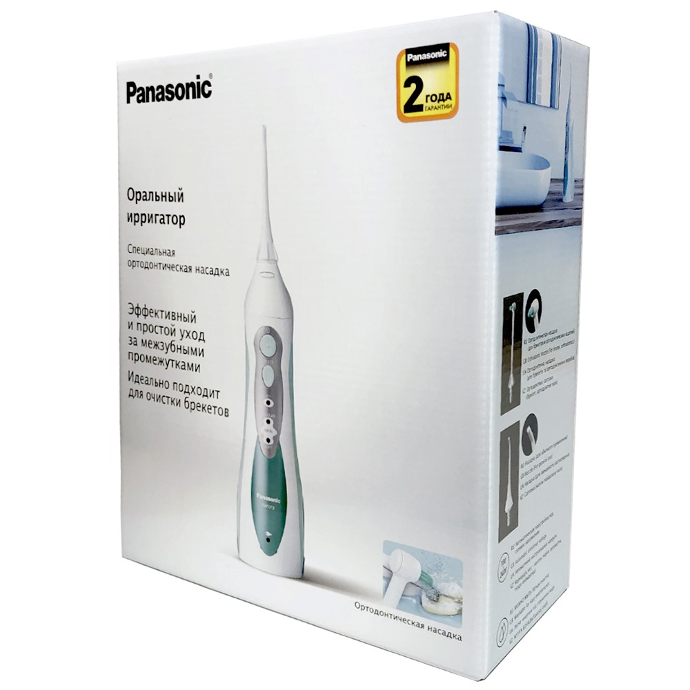 Изображение товара Ирригатор полости рта Panasonic ew 1313 g321 для ухода за деснами и межзубными промежутками