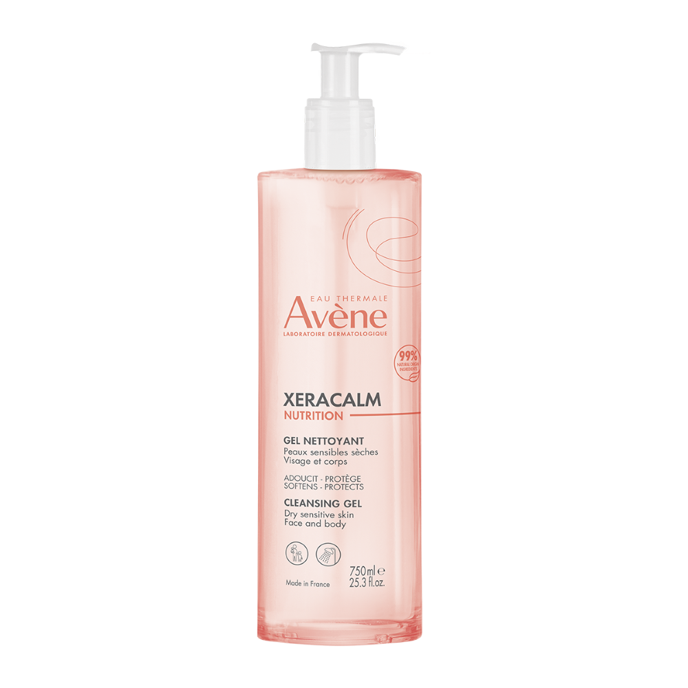 Изображение товара Avene Ксеракалм Nutrition гель очищающий питательный 750 мл для всех типов кожи