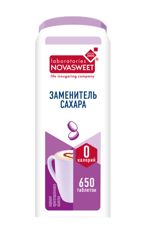 Изображение товара Новасвит подсластитель столовый в таблетках 650 шт. таблетки