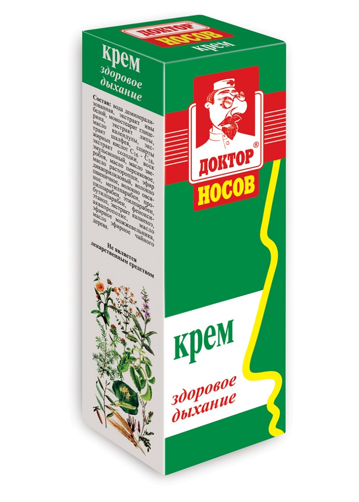 Изображение товара Доктор носов здоровое дыхание крем 30 мл