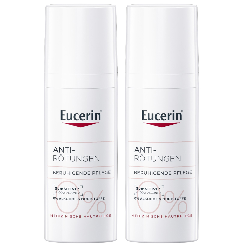 Изображение товара Набор из 2-х уп EUCERIN ANTIREDNESS КРЕМ УСПОКАИВАЮЩИЙ 50МЛ Изображение товара Набор из 2-х уп EUCERIN ANTIREDNESS КРЕМ УСПОКАИВАЮЩИЙ 50МЛ