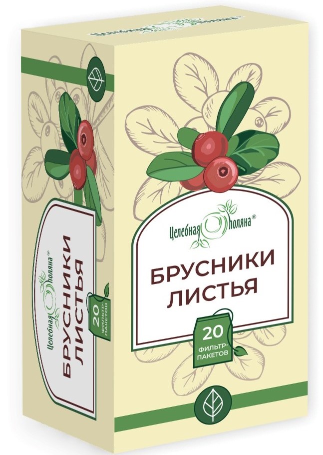 Изображение товара Фильтр-пакеты из брусники Целебная поляна 1,5 г, 20 шт. Изображение товара Фильтр-пакеты из брусники Целебная поляна 1,5 г, 20 шт.