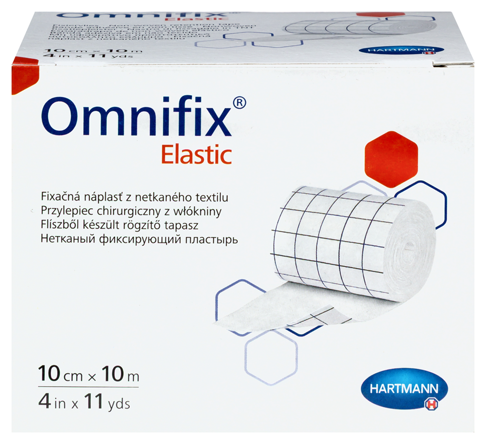 Изображение товара Нетканый эластичный фиксирующий пластырь omnifix elastic 10 м x 10 см