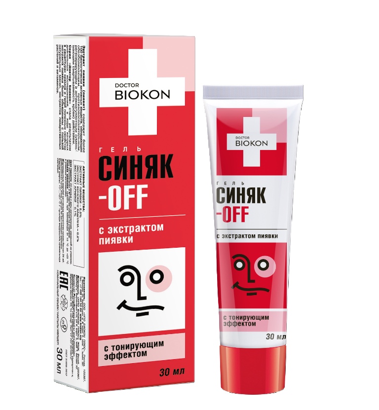 Изображение товара Doctor biokon синяк-off гель с тонирующим эффектом 30 мл