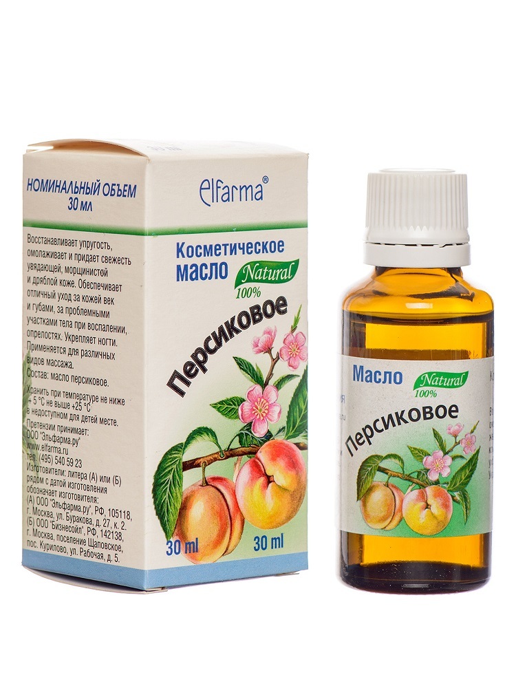 Изображение товара Elfarma Персиковое масло косметическое 30 мл