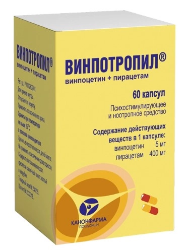 Винпотропил цена в Светлограде от 179.30 руб., купить Винпотропил в  Светлограде в интернет‐аптеке, заказать