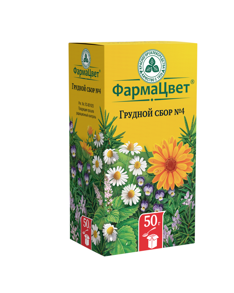 Изображение товара Сбор грудной №4 50 гр