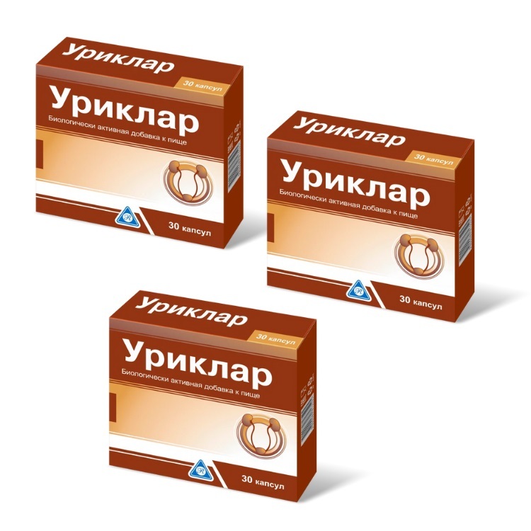 Изображение товара Набор "Курс Фитоцитратного комплекса для почек" из 3х уп. Уриклар №30 по спец.цене