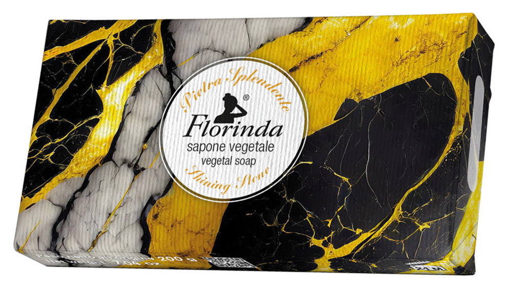 Изображение товара Твердое туалетное мыло Florinda с сияющим мрамором 200 гр для всей семьи