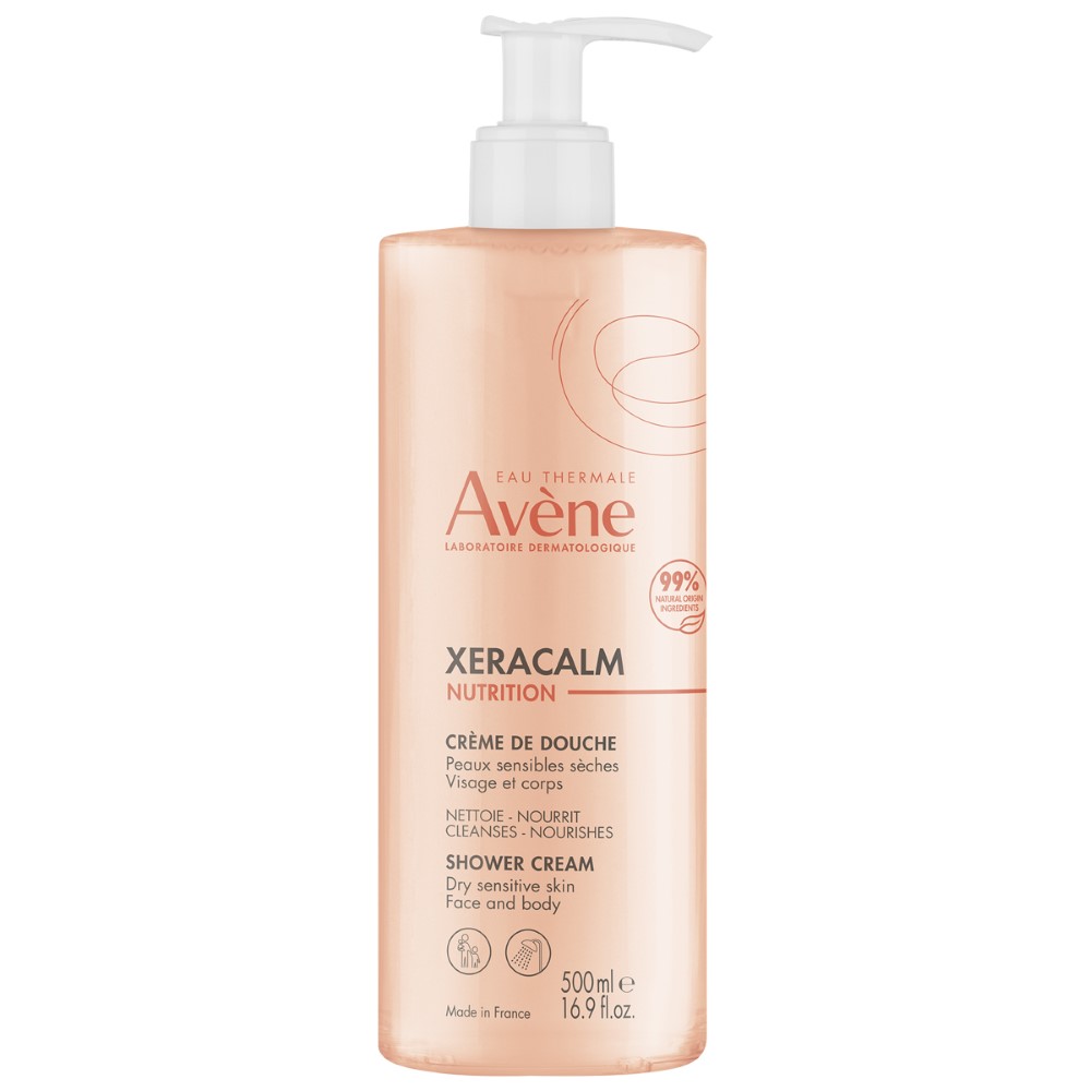 Изображение товара Avene Ксеракалм Nutrition Крем-гель очищающий питательный 500 мл для сухой чувствительной кожи
