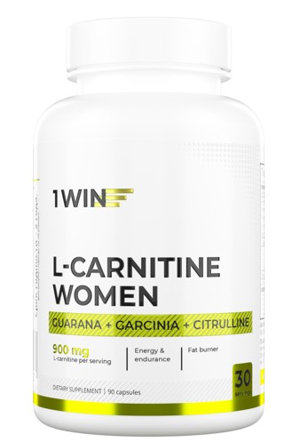 Изображение товара 1Win Л-карнитин капсулы 90 шт. для энергии и обмена веществ