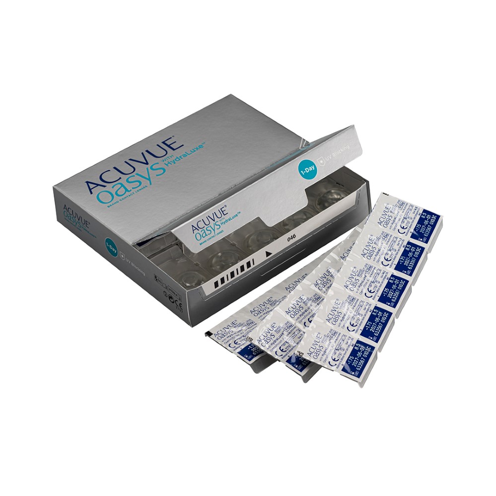 Acuvue oasys with hydralux однодневные контактные линзы 8,5/14,3 90  шт./-2,00/ - цена 6571.20 руб., купить в интернет аптеке в Светлом Acuvue  oasys with hydralux однодневные контактные линзы 8,5/14,3 90 шт./-2,00/,  инструкция по применению