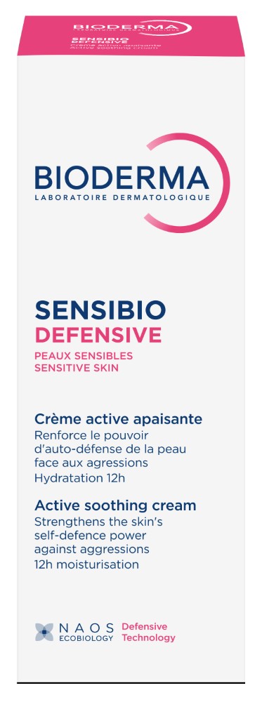Bioderma Sensibio крем дефенсив увлажняющий для чувствительной кожи лица легкая текстура 40 мл инструкция по применению