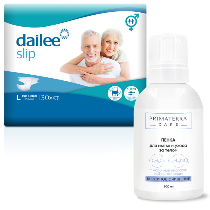 Изображение товара Набор Dailee Super L30 + Пенка Primaterra Care 500 мл