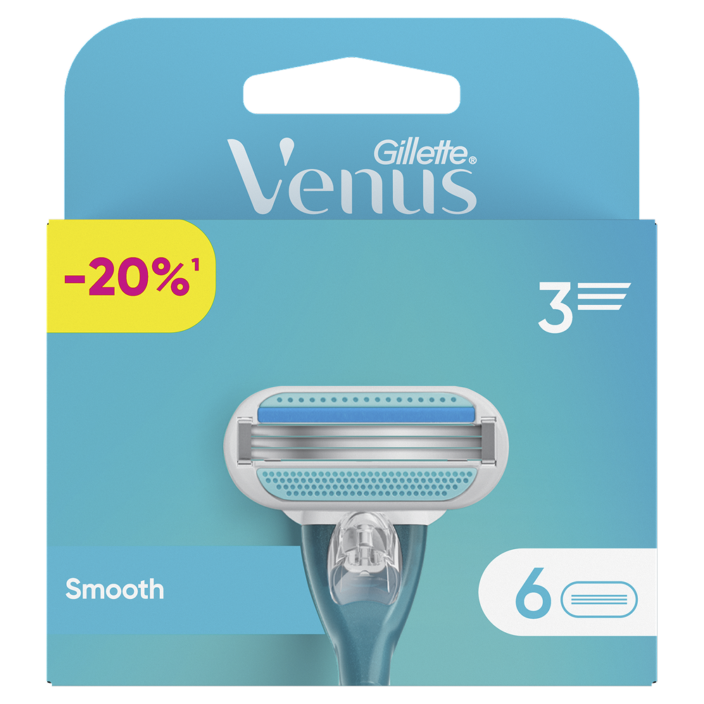 Изображение товара Кассета Gillette Venus 6 шт. сменные лезвия для женского бритья