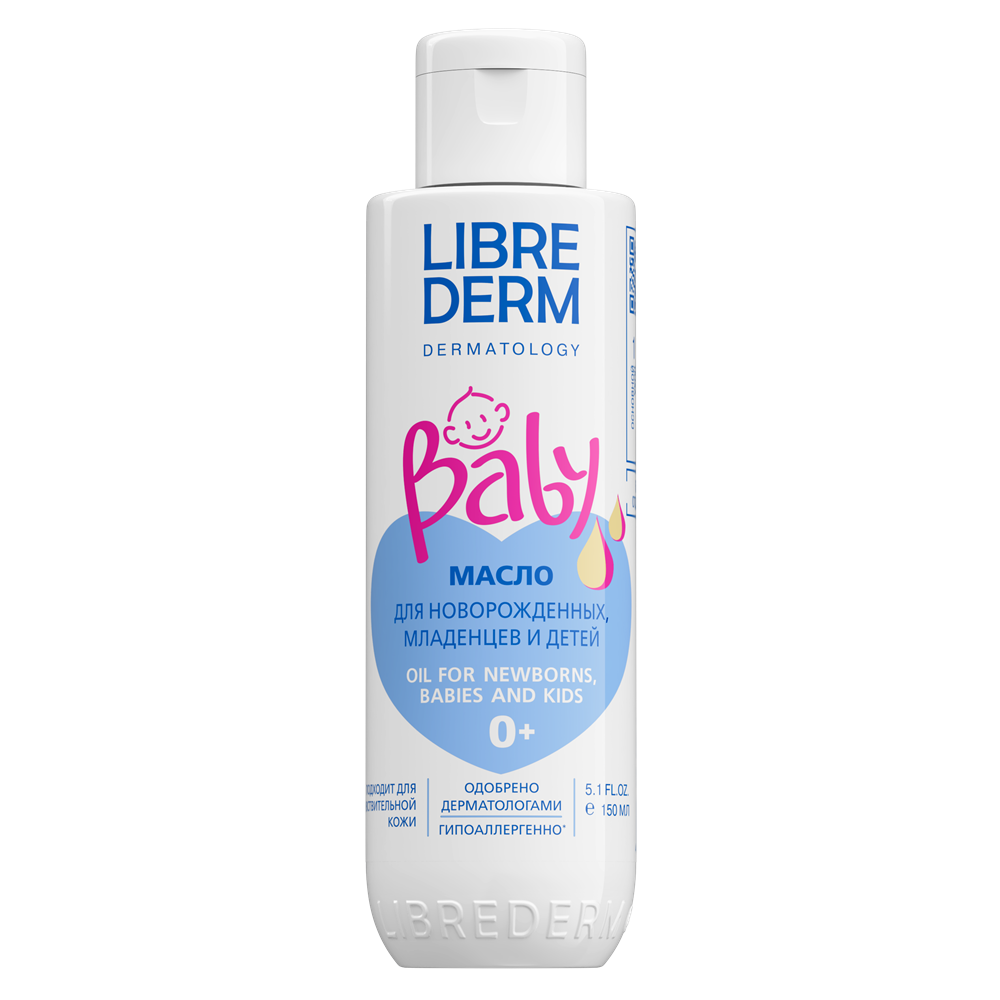 Изображение товара Масло для новорожденных Librederm Baby 150 мл для ухода и массажа