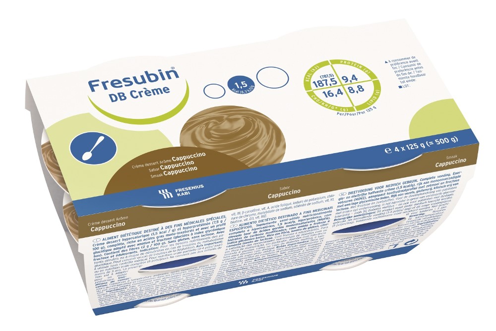 Изображение товара Фрезубин диабет крем капучино 125 г 4 шт. Пероральное питание для диабетиков