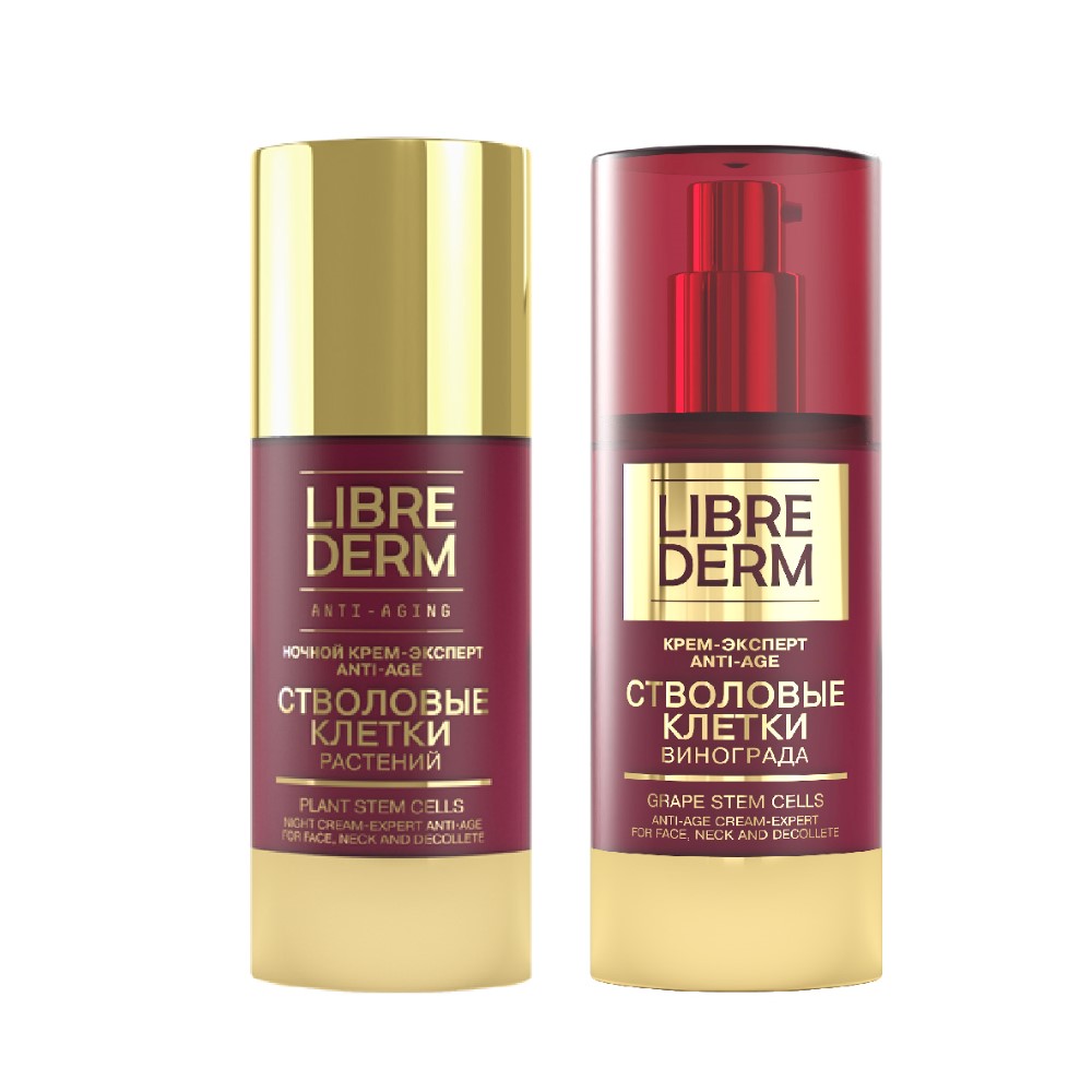 Изображение товара Набор ЛИБРИДЕРМ Стволовые клетки: дневной крем для лица + крем ночной