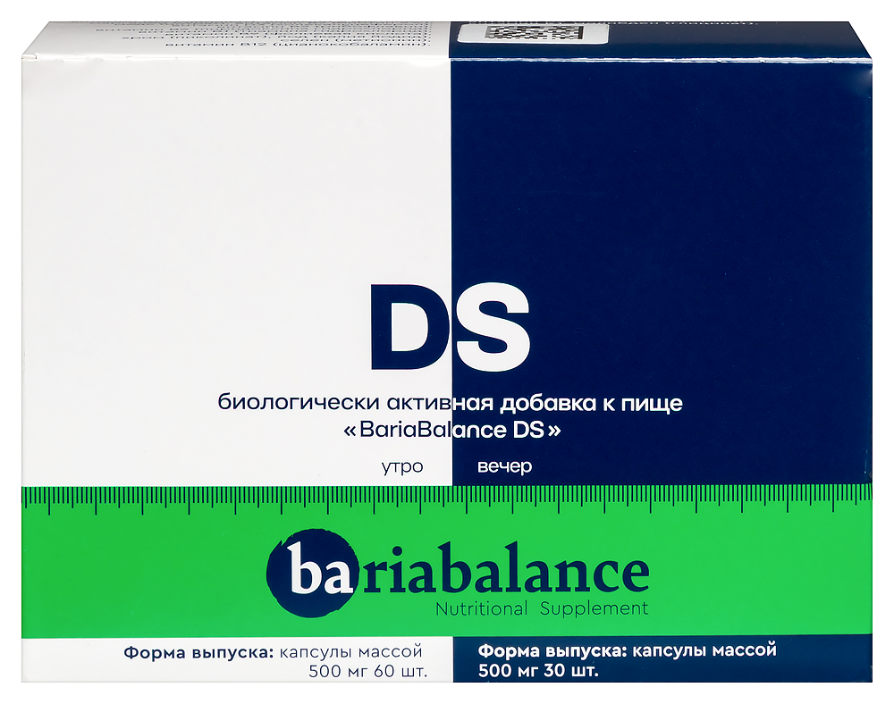 Изображение товара Bariabalance ds утро и вечер - витамины и минералы для поддержки здоровья