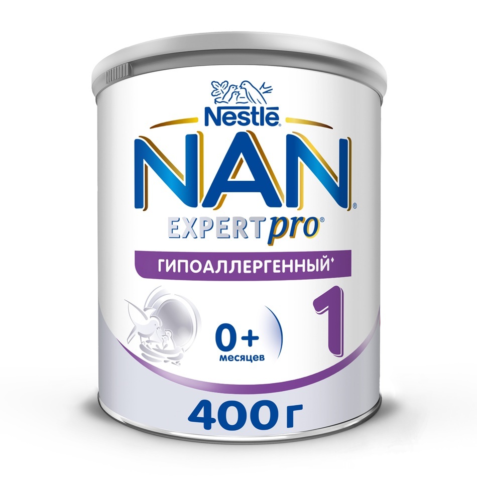 Изображение товара Nan 1 optipro гипоаллергенная смесь сухая для детей с рождения 400 гр