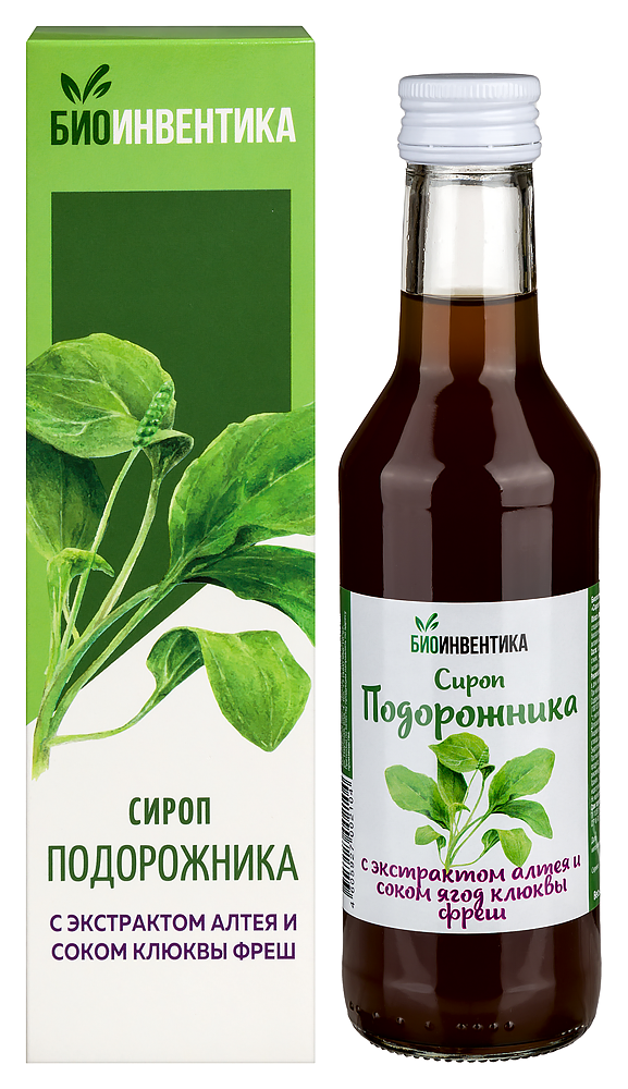 Изображение товара Сироп подорожника 250 мл