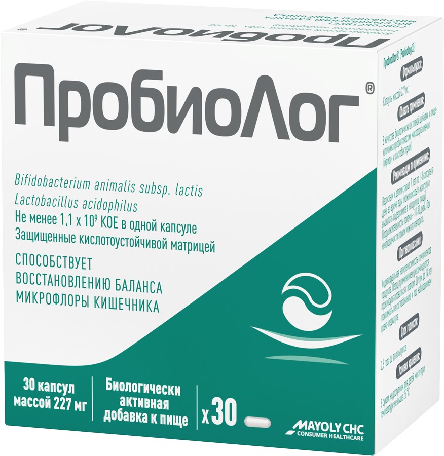 Пробиолог 30 шт. капсулы - цена 583 руб., купить в интернет аптеке в Вологде  Пробиолог 30 шт. капсулы, инструкция по применению
