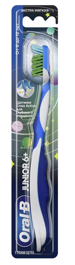 Изображение товара ORAL-B JUNIOR Зубная щетка для детей от 6 до 12 лет