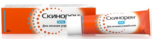 СКИНОРЕН 15% 30,0 ГЕЛЬ Д/НАРУЖ ПРИМ инструкция по применению