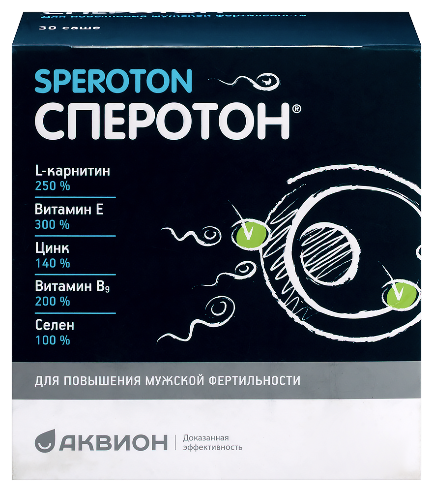 Изображение товара Сперотон 30 шт. саше - биологически активная добавка для мужчин Изображение товара Сперотон 30 шт. саше - биологически активная добавка для мужчин