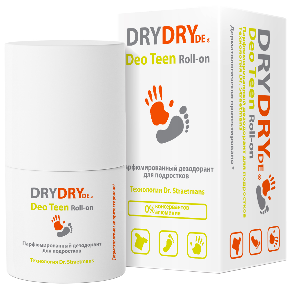 Изображение товара Drydry de deo teen дезодорант для подростков парфюмированный 50 мл
