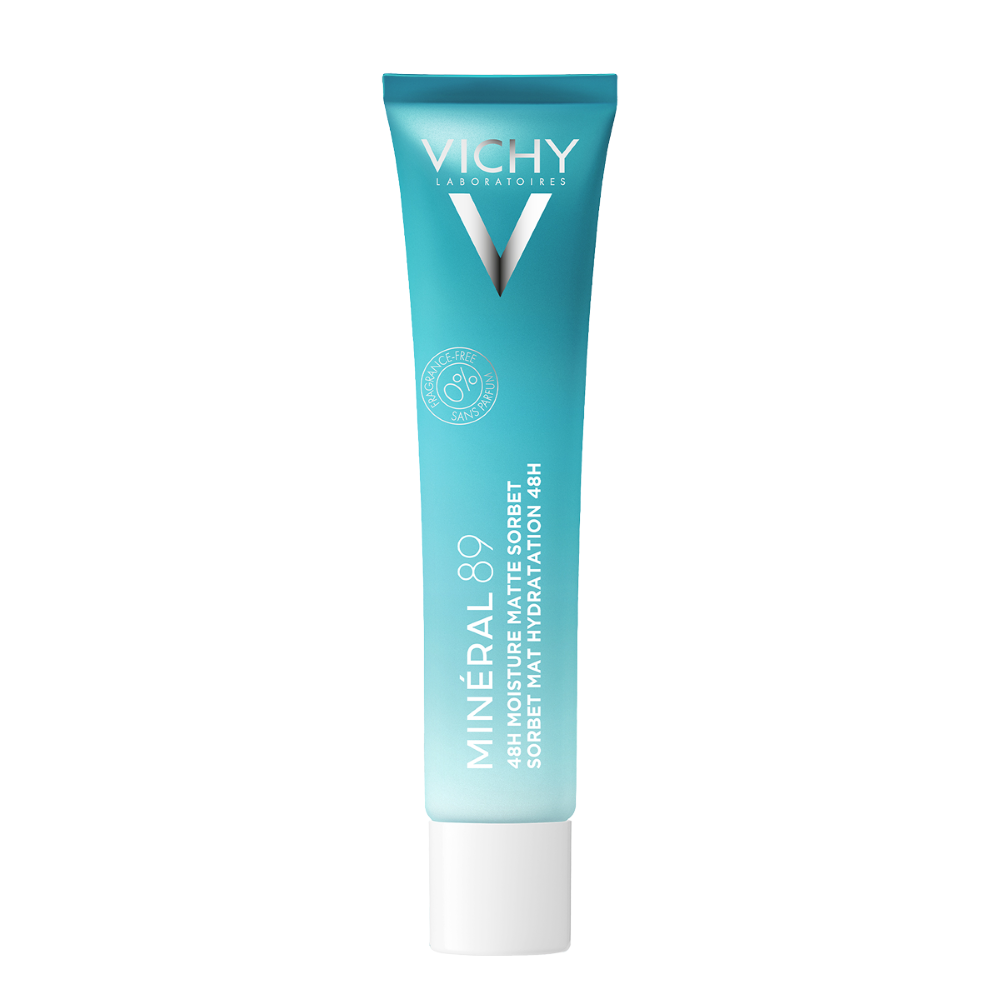 Изображение товара Vichy Mineral 89 Гель-сорбет для лица с увлажнением 48 ч, матирующий, 40 мл Изображение товара Vichy Mineral 89 Гель-сорбет для лица с увлажнением 48 ч, матирующий, 40 мл