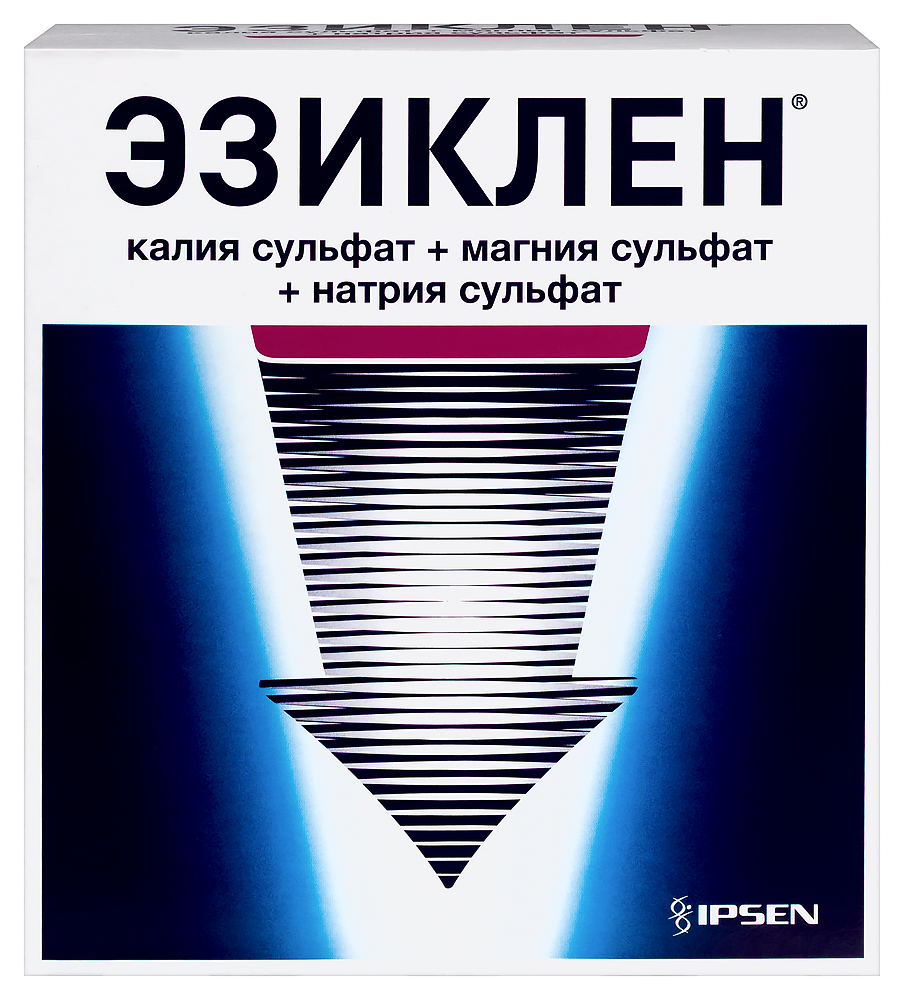 Изображение товара Эзиклен концентрат для очищения толстой кишки 2 шт. по 176 мл для подготовки к процедурам