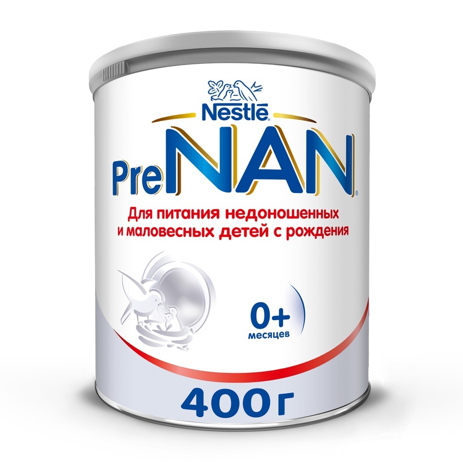 Изображение товара Сухая молочная смесь PreNAN для недоношенных и маловесных детей 400 г Изображение товара Сухая молочная смесь PreNAN для недоношенных и маловесных детей 400 г