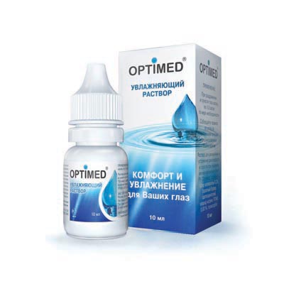 Изображение товара Optimed увлажняющий раствор для контактных линз 10 мл