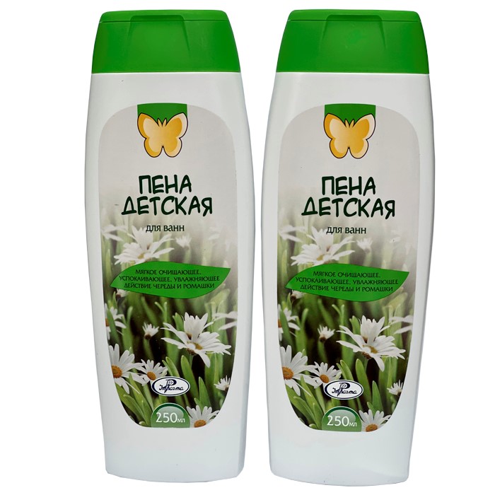 Изображение товара Детский набор «Инфарма»: пена детская для ванн - 2 уп. со скидкой 10%