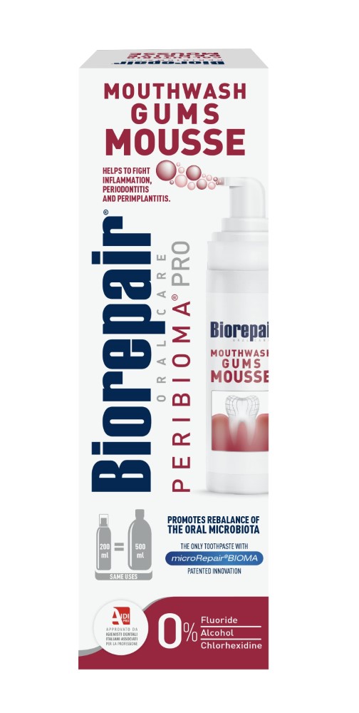 Изображение товара Biorepair мусс для полости рта перибиома 200 мл