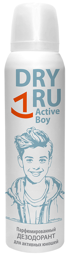 Изображение товара Dry ru active boy дезодорант для мальчиков парфюмированный 125 мл