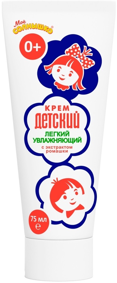 Изображение товара Детский увлажняющий крем легкий 75 мл для ухода с 0+