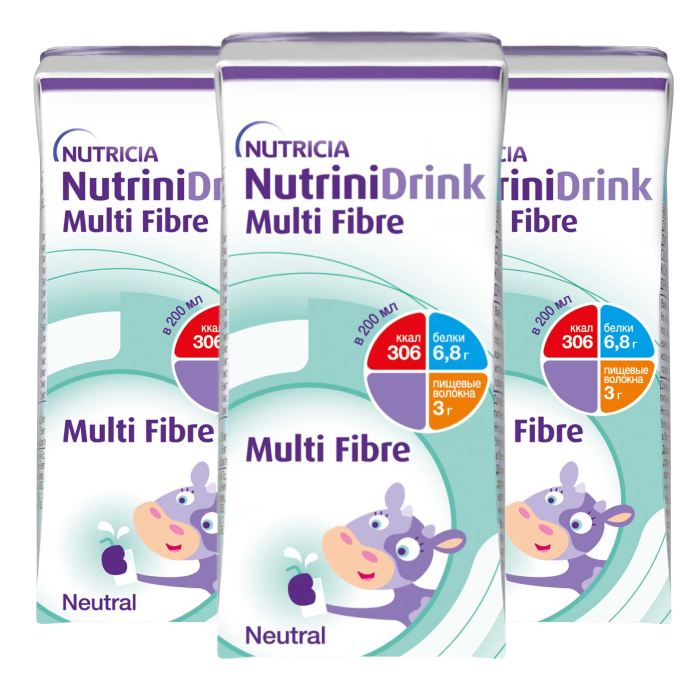 Изображение товара Набор для детей с года 3 уп Нутринидринк 200 мл со скидкой 15%