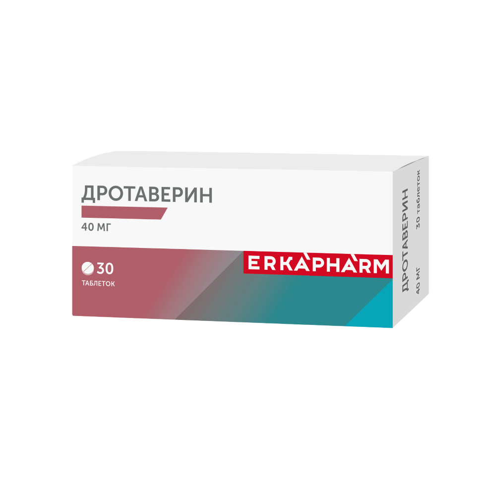 Изображение товара Дротаверин 40 мг 30 шт. таблетки