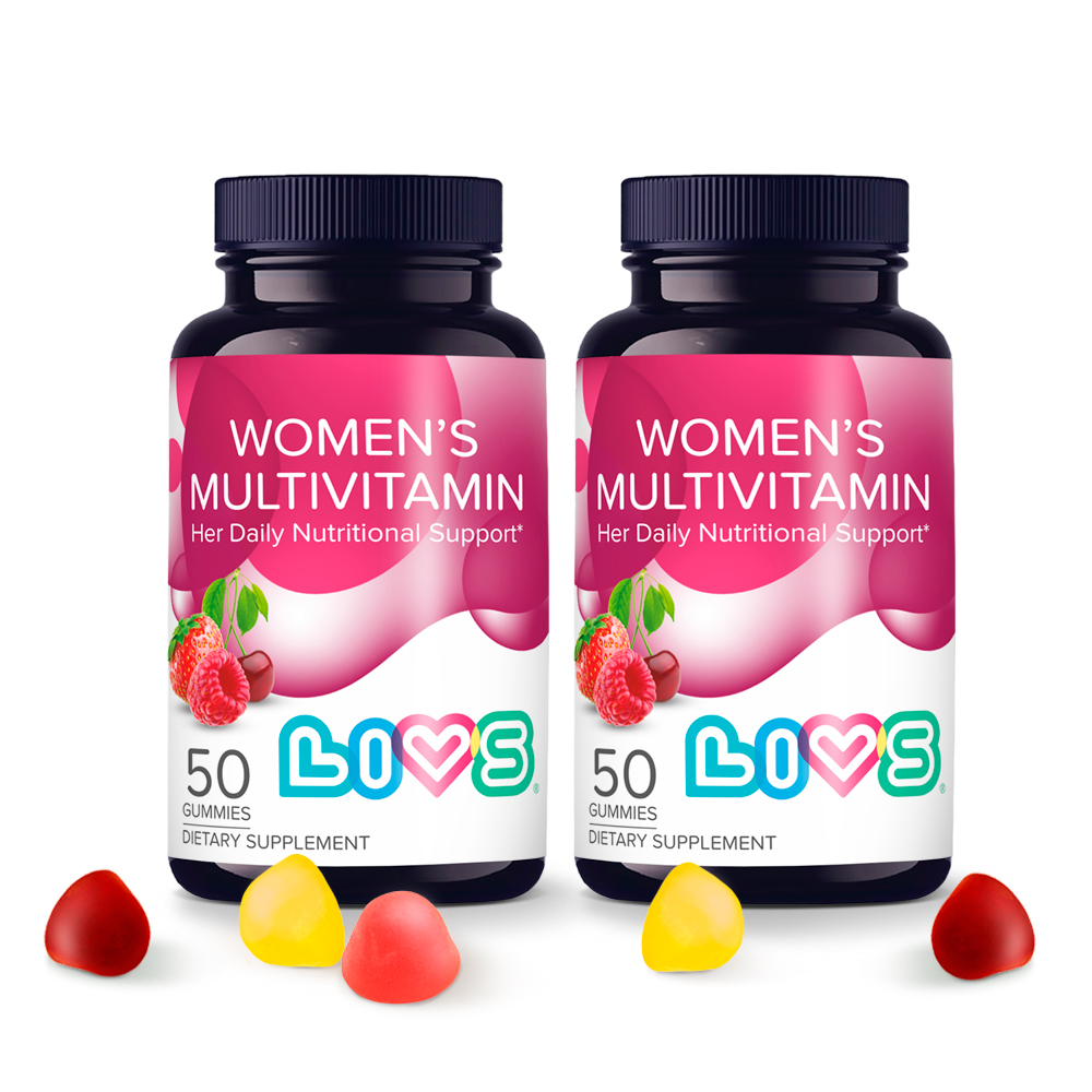 Изображение товара Набор LIVS комплекс мультивитамин для женщин в мармеладной форме из 2 уп