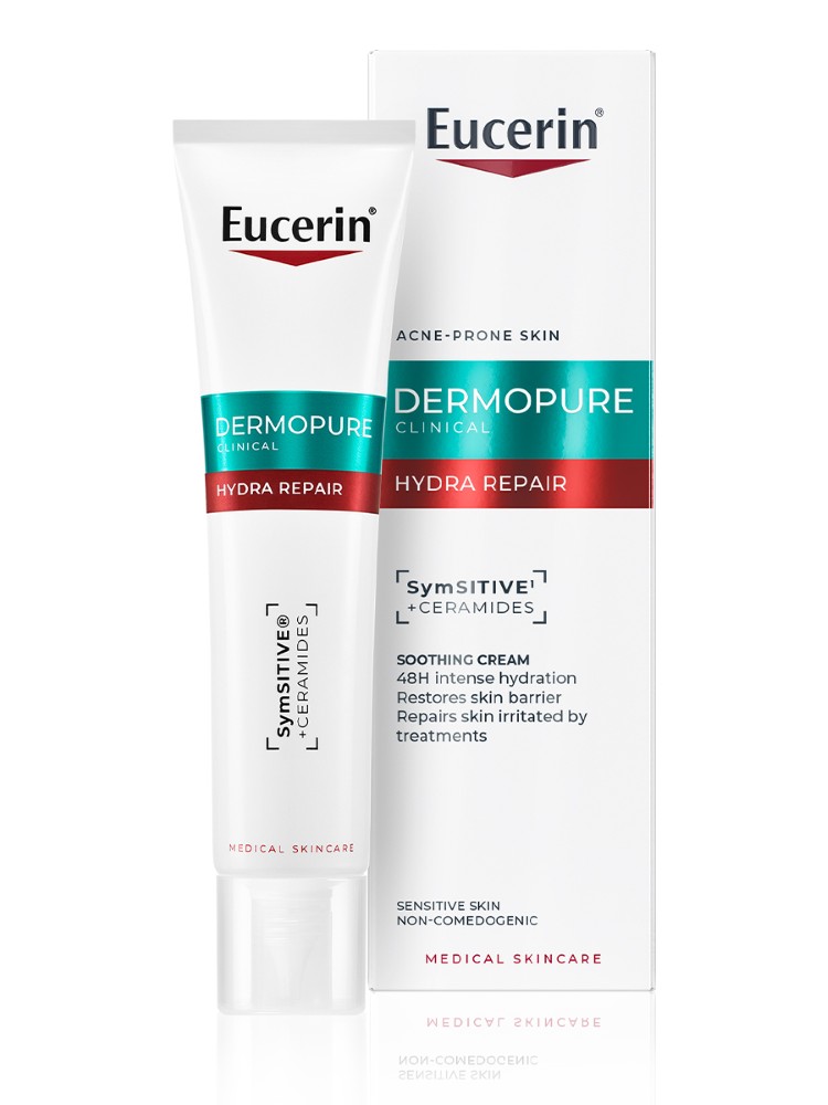 Изображение товара Eucerin dermopure hydra repair крем увлажняющий для проблемной кожи 40 мл