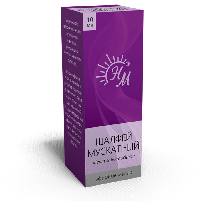 Изображение товара Натуральные масла масло шалфей мускатный эфирное 10 мл