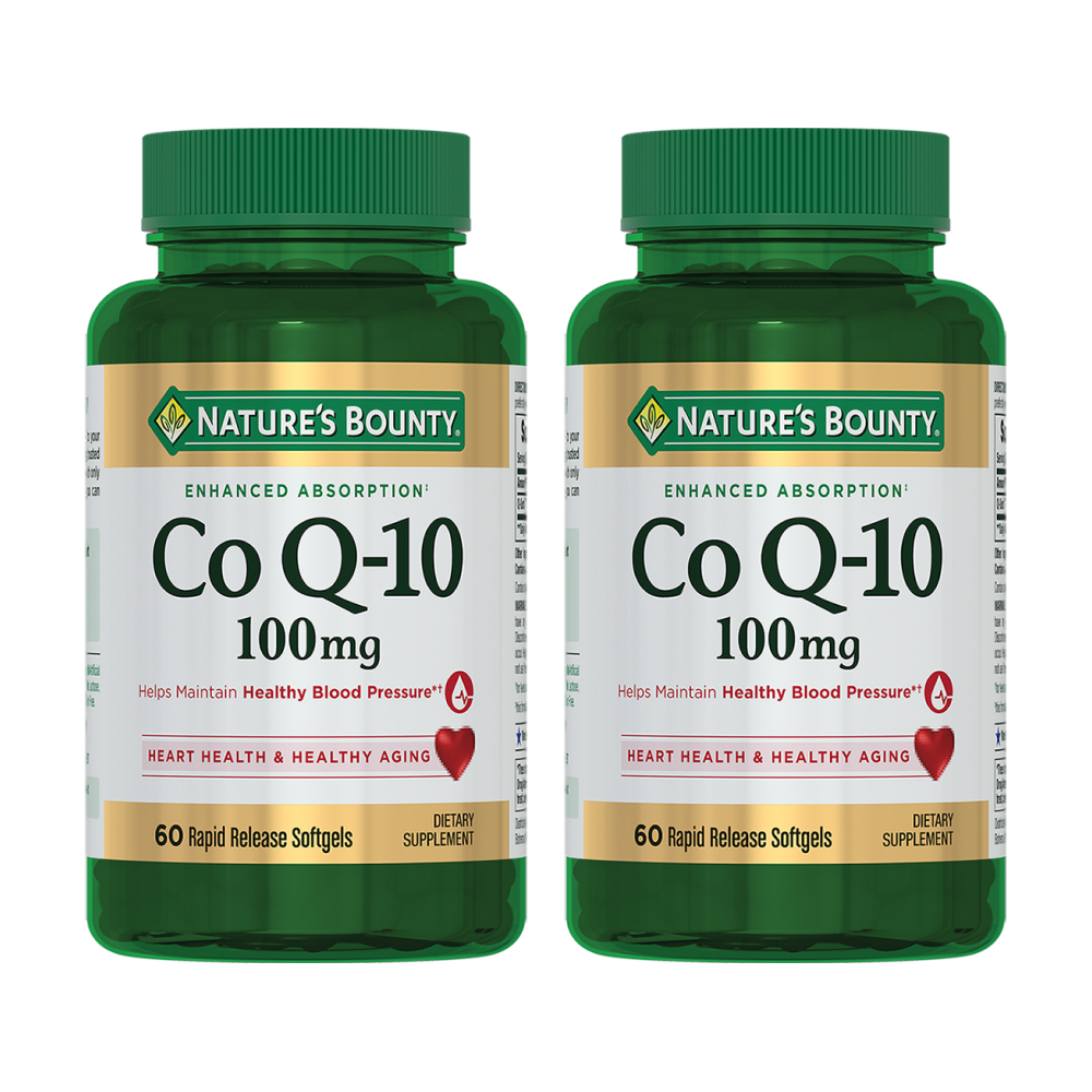 Изображение товара Набор Natures bounty коэнзим q10 100мг №60 капс из 2 уп со скидкой Изображение товара Набор Natures bounty коэнзим q10 100мг №60 капс из 2 уп со скидкой