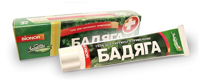 Бадяга гель 50 мл инструкция по применению