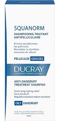Изображение товара Ducray squanorm шампунь от жирной перхоти 200 мл