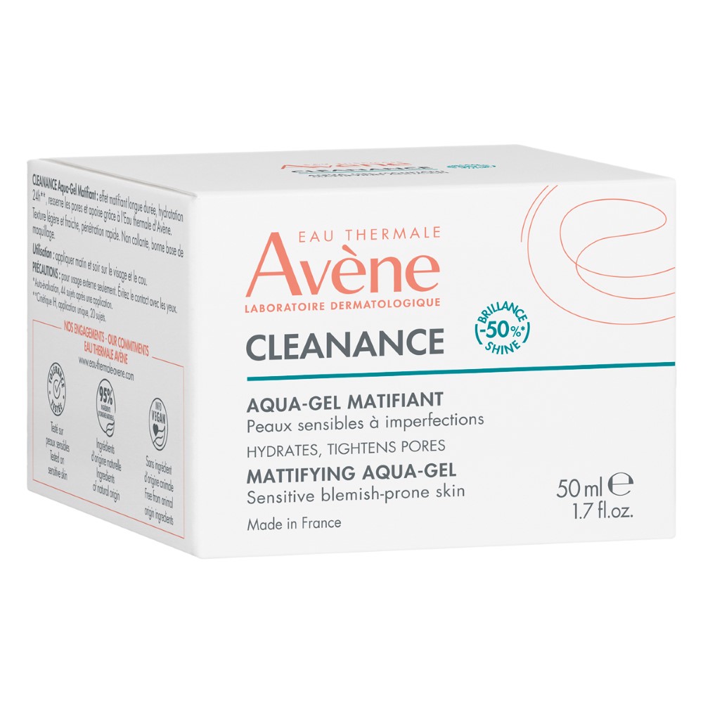 Изображение товара Avene Cleanance Аква-гель матирующий для жирной кожи 50 мл