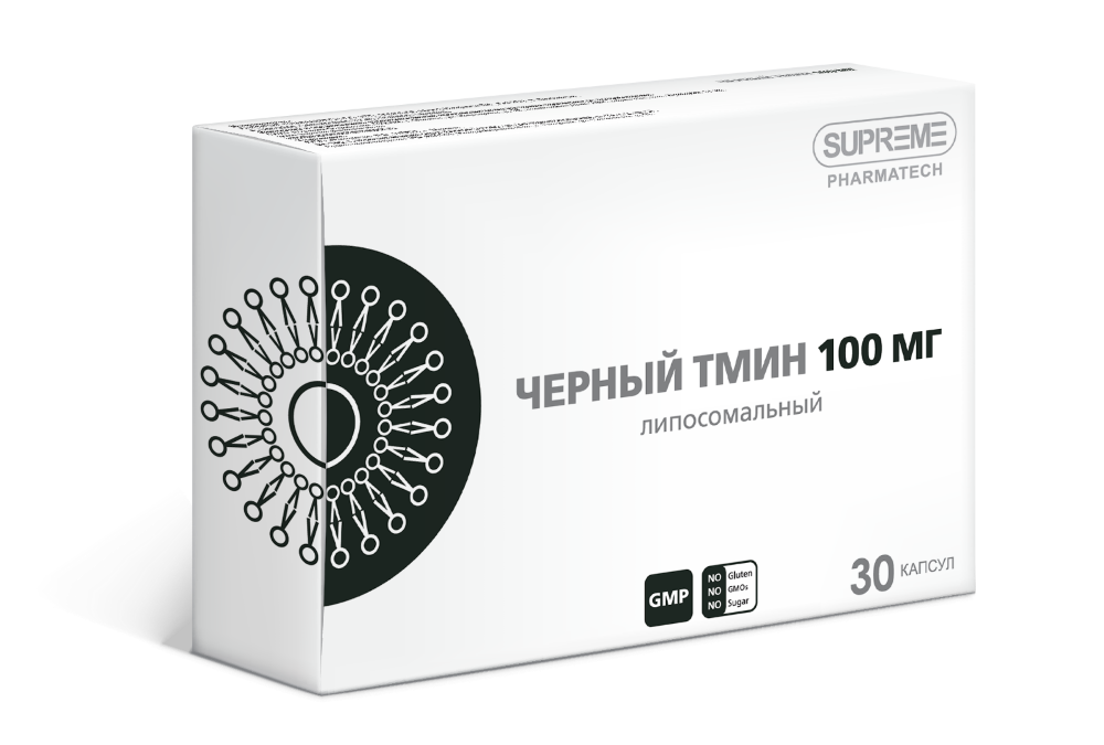 Изображение товара Липосомальный черный тмин 30 шт. капсулы массой 548 мг