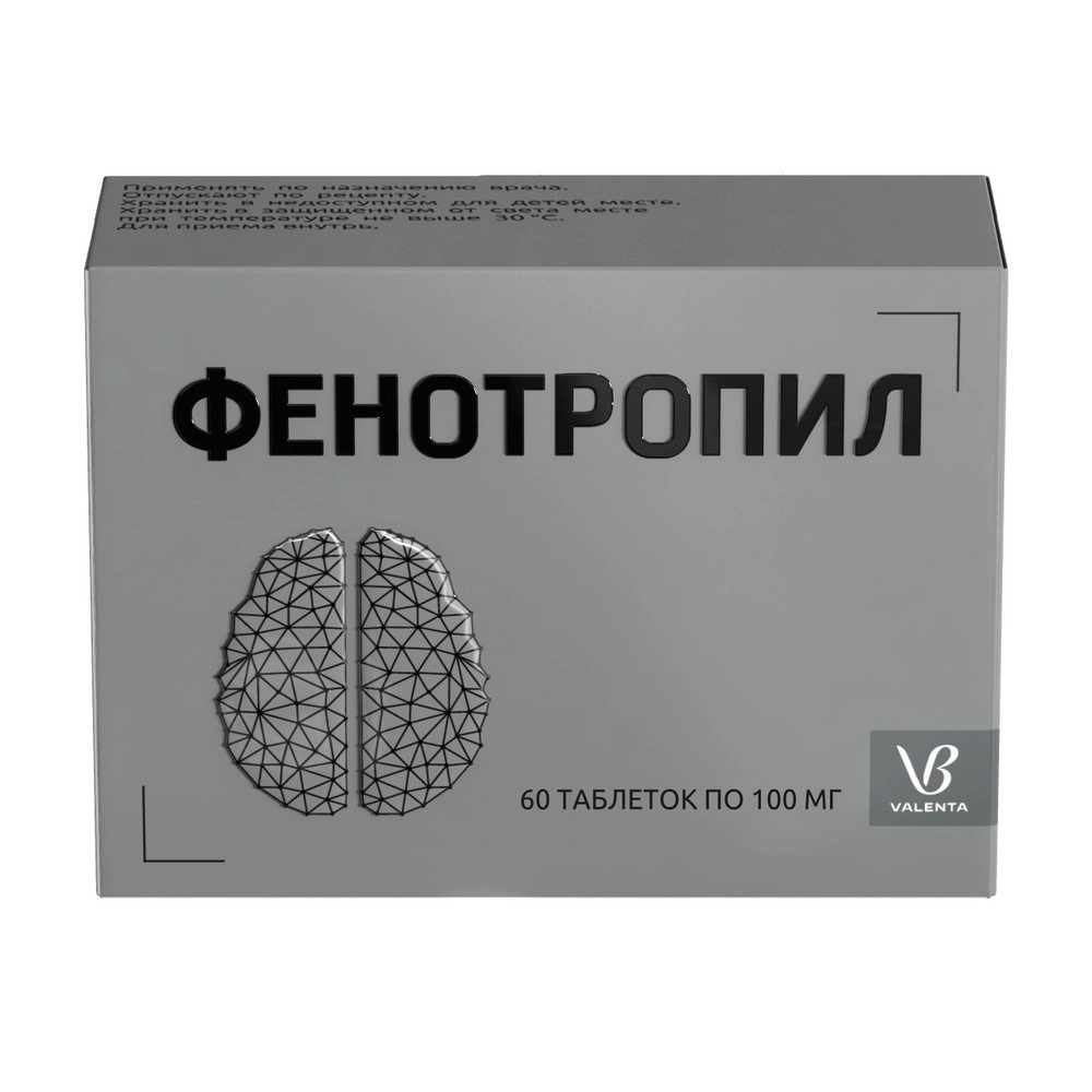 FONTURACETAMUM (Фонтурацетам/Фенотропил), Core Line, Freak Label, 50 mg, 60 capsules