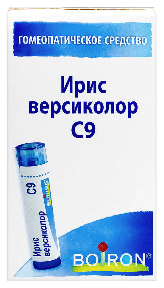 Изображение товара Гомеопатические гранулы Ирис версиколор C9 растительного происхождения 4 г